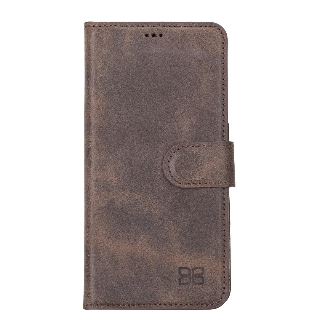 Samsung Galaxy S21 FE (Fan Edition) Detachble Leather Wallet Case - MW - Brand My Case