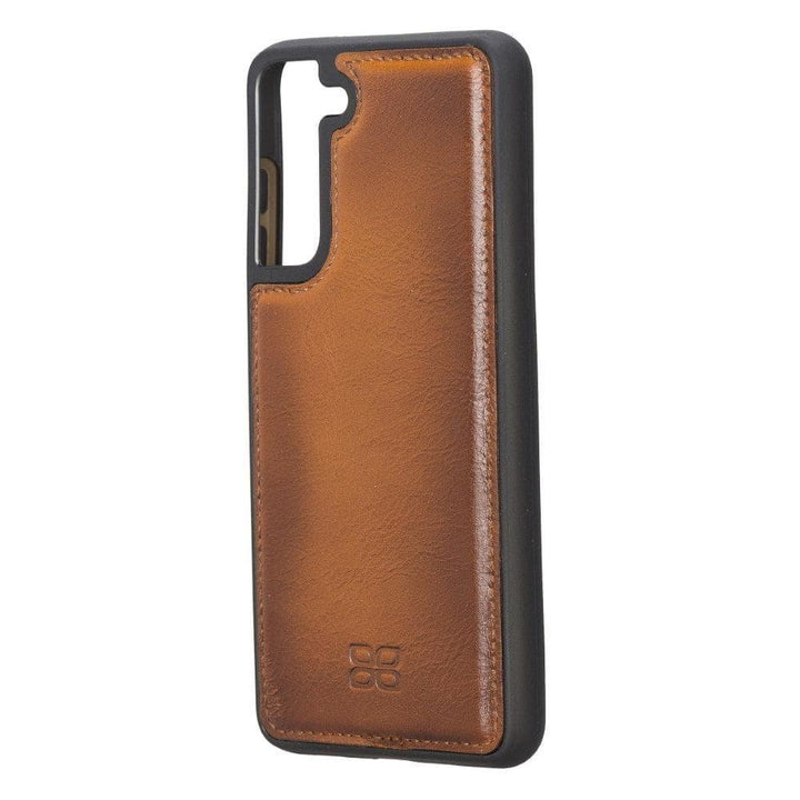 Samsung Galaxy S21 FE ( Fan Editon ) Leather Flex Cover Case - Brand My Case