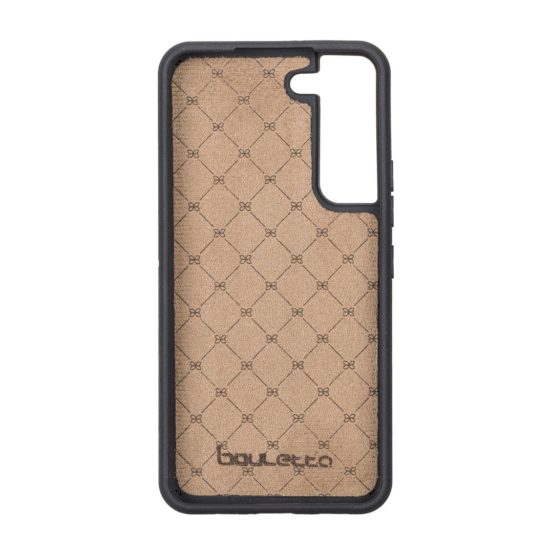 Samsung Galaxy S22 Series Genuine Leather Slim Back Cover Case - Brand My Case