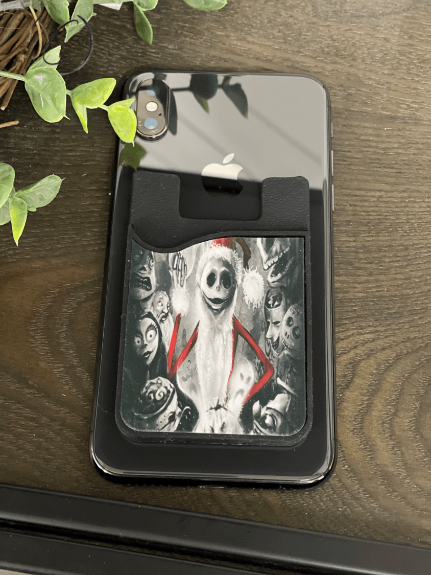 Sandy Claws Card Caddy Phone Wallet - Brand My Case