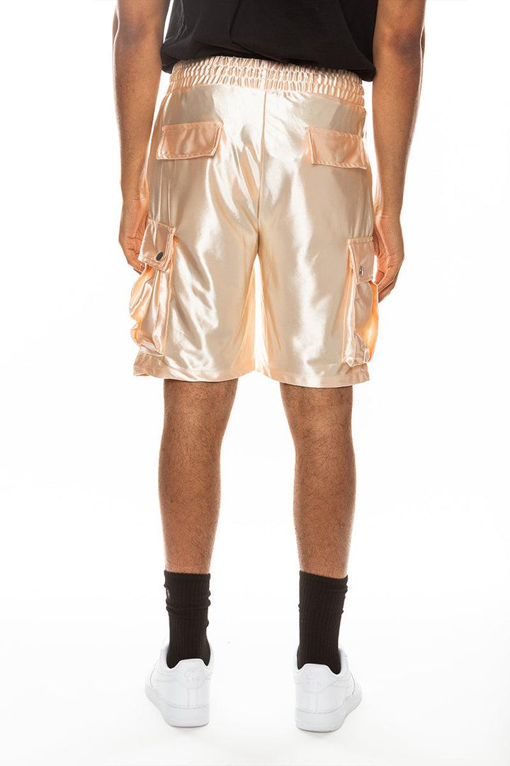 Satin Cargo Shorts - Brand My Case