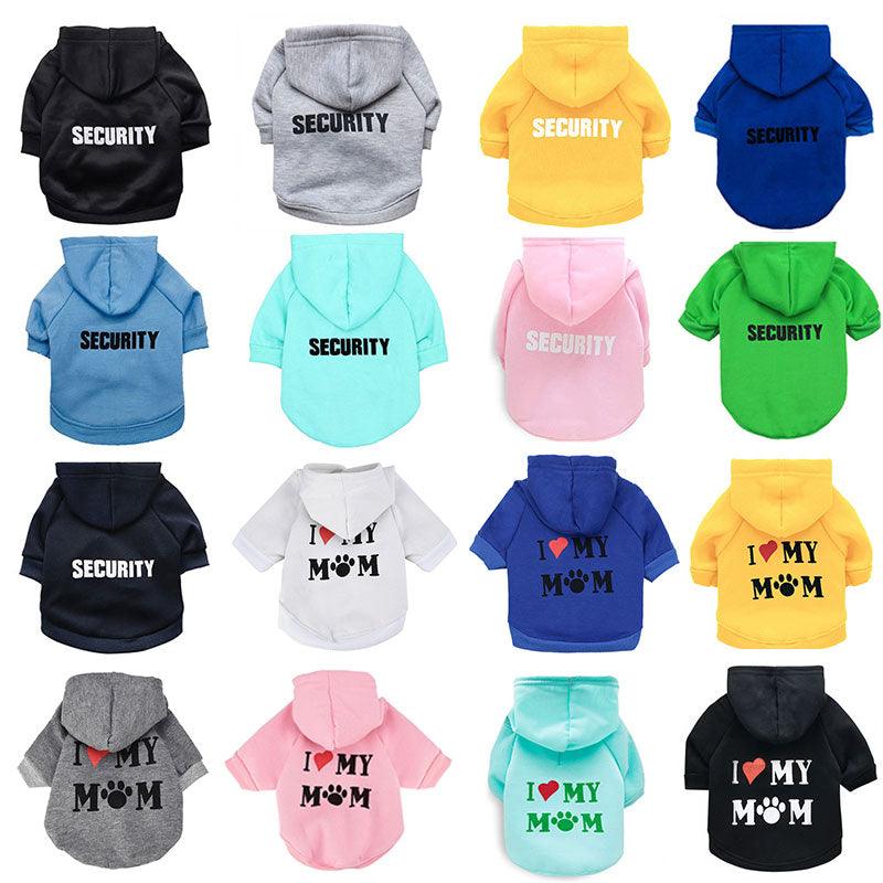 Security Cat Clothes Pet Cat Coats Jacket Hoodies For Cats Outfit Warm Pet Clothing Rabbit Animals Pet Costume For Small Dogs - Brand My Case