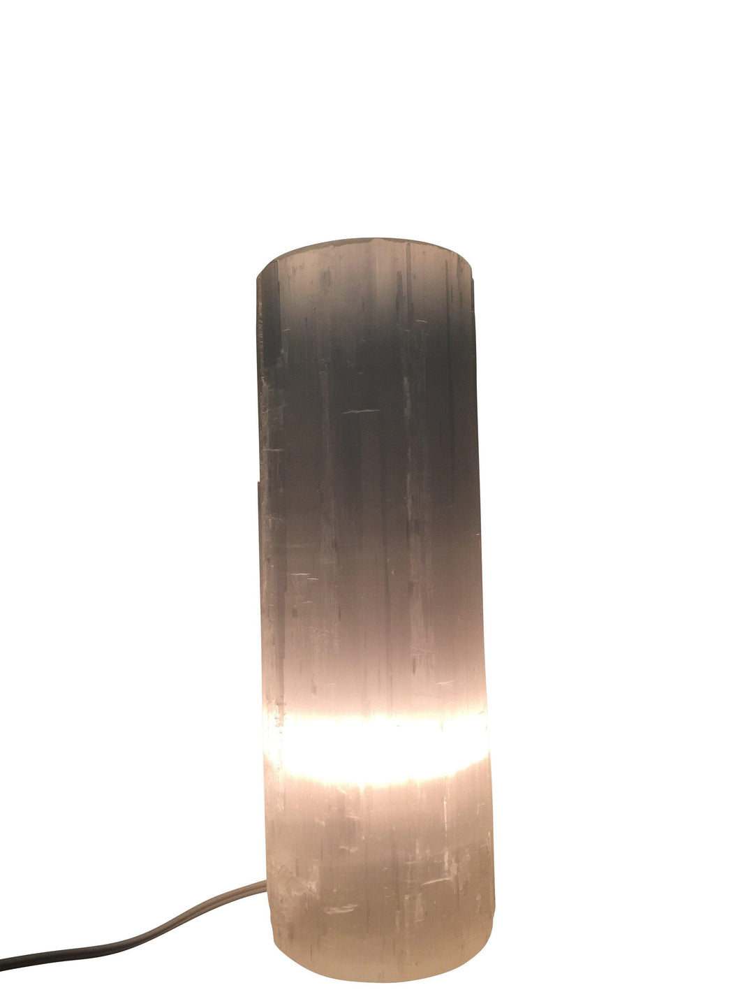 Selenite Crystal Flat Top Lamp - Brand My Case