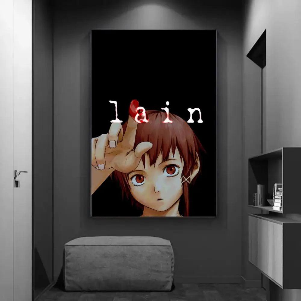 Serial Experiments Lain Anime Premium Poster - Brand My Case