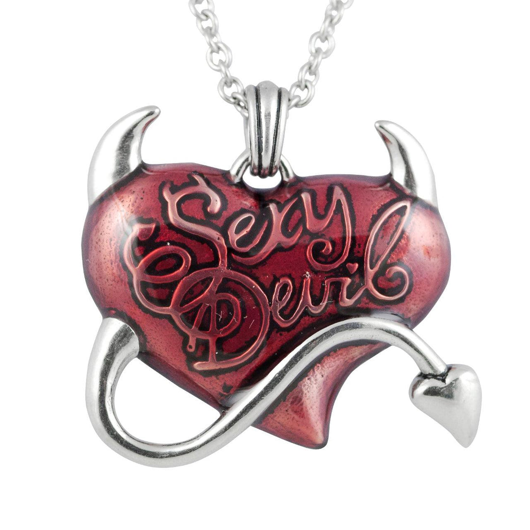 Sexy Devil Red Heart Necklace - Brand My Case