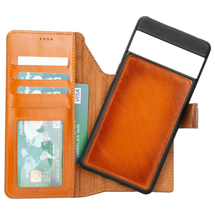 Sheridan Leather Detachable Wallet for Google Pixel 7 & 7 Pro - Brand My Case