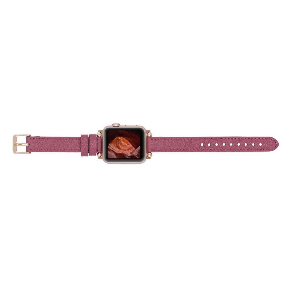 Shibden Ferro Apple Watch Leather Watch Strap - Brand My Case