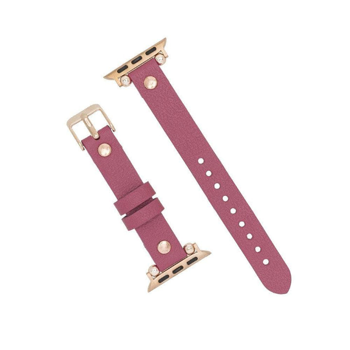 Shibden Ferro Apple Watch Leather Watch Strap - Brand My Case