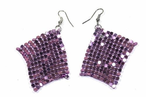 Shimmer Mesh Earrings - Brand My Case