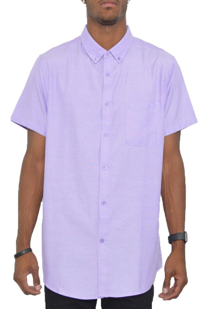 SIGNATURE SHORT SLEEVE BUTTON DOWN SHIRT - Brand My Case