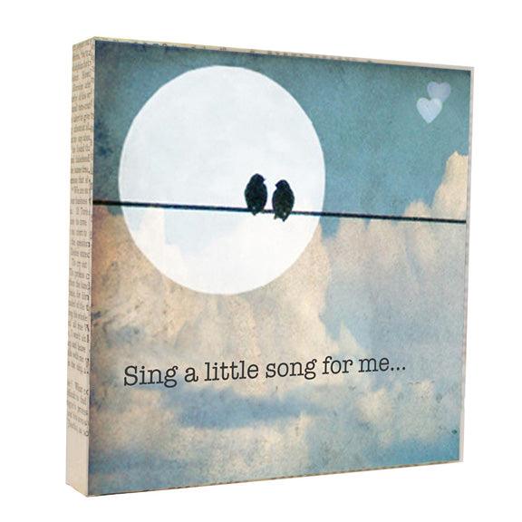 Sing a Song 5x5 Art Block - Brand My Case