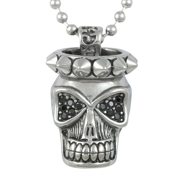 Skull and Spikes Necklace - Brand My Case