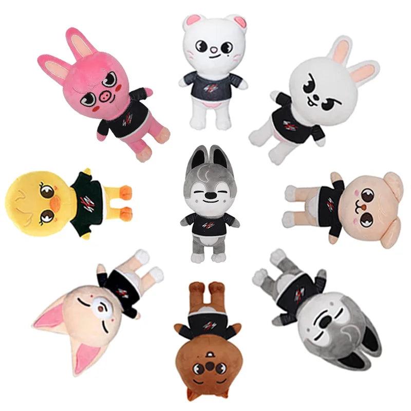 Skzoo Plush Toys 20cm Stray Kids Cartoon Stuffed Animal Plushies Doll Kawaii Companion For Children Adults Fans Birthday Present - Brand My Case