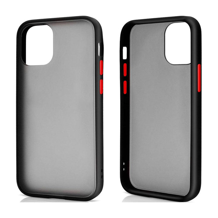 Slim Matte Hybrid Bumper Case for iPhone 12 / iPhone 12 Pro 6.1 inch - Brand My Case