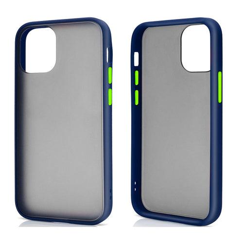 Slim Matte Hybrid Bumper Case for iPhone 12 / iPhone 12 Pro 6.1 inch - Brand My Case