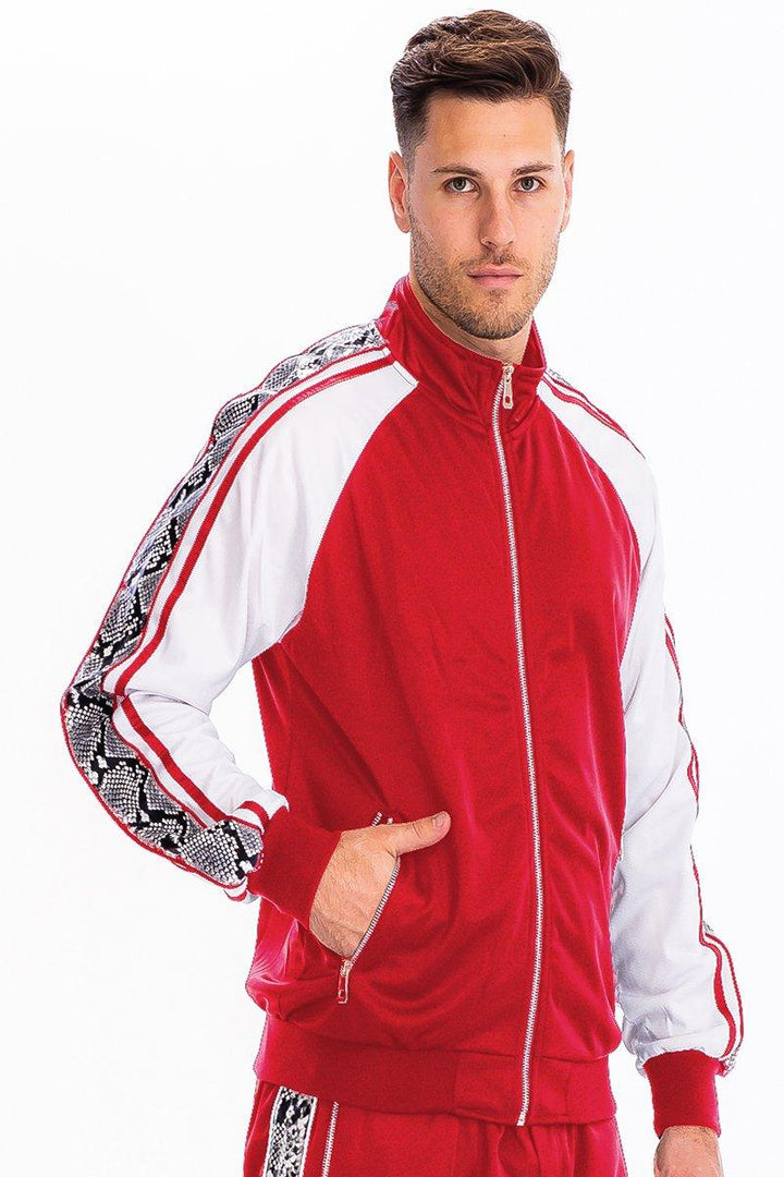 SNAKE SIDE TRACK JACKET - Brand My Case