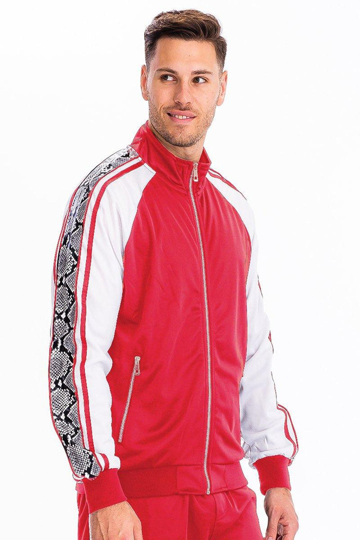 SNAKE SIDE TRACK JACKET - Brand My Case