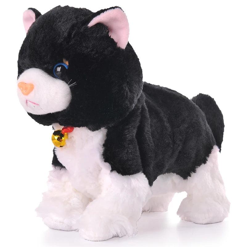 Soft Electronic Pet Robot Cat - Cute Interactive Cat Plush Baby Toys For Kids - Brand My Case
