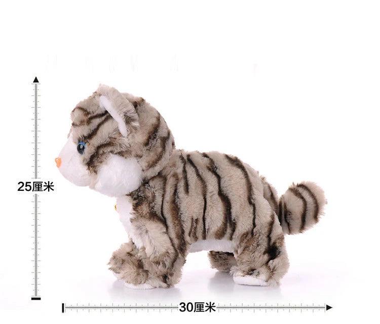 Soft Electronic Pet Robot Cat - Cute Interactive Cat Plush Baby Toys For Kids - Brand My Case