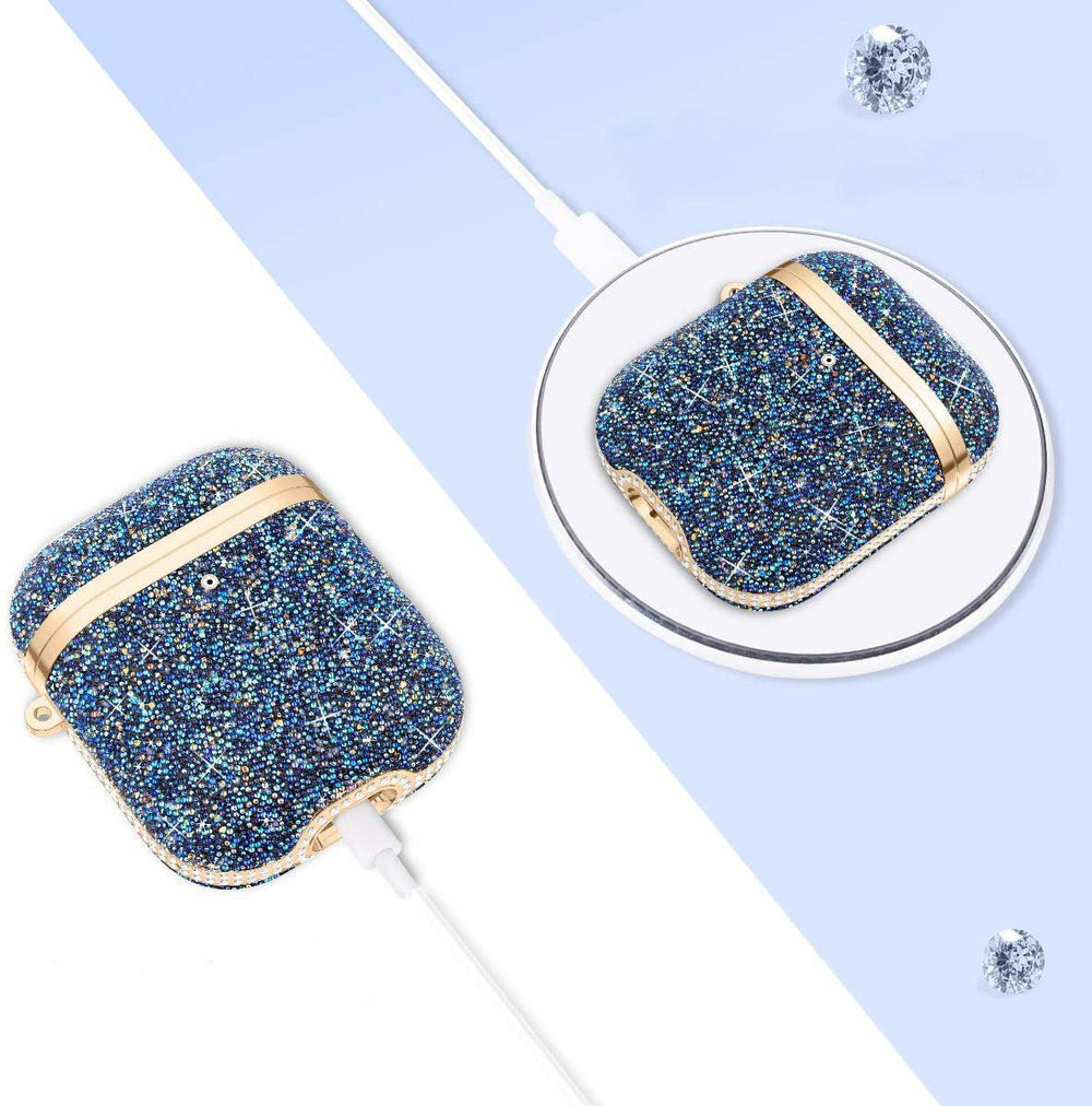 Soft Electroplating Fashion Star Diamond Earphone Sleeve - Brand My Case