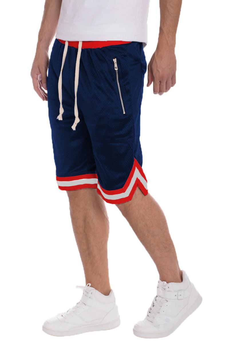 Solid Mesh Basketball Active Shorts - Brand My Case