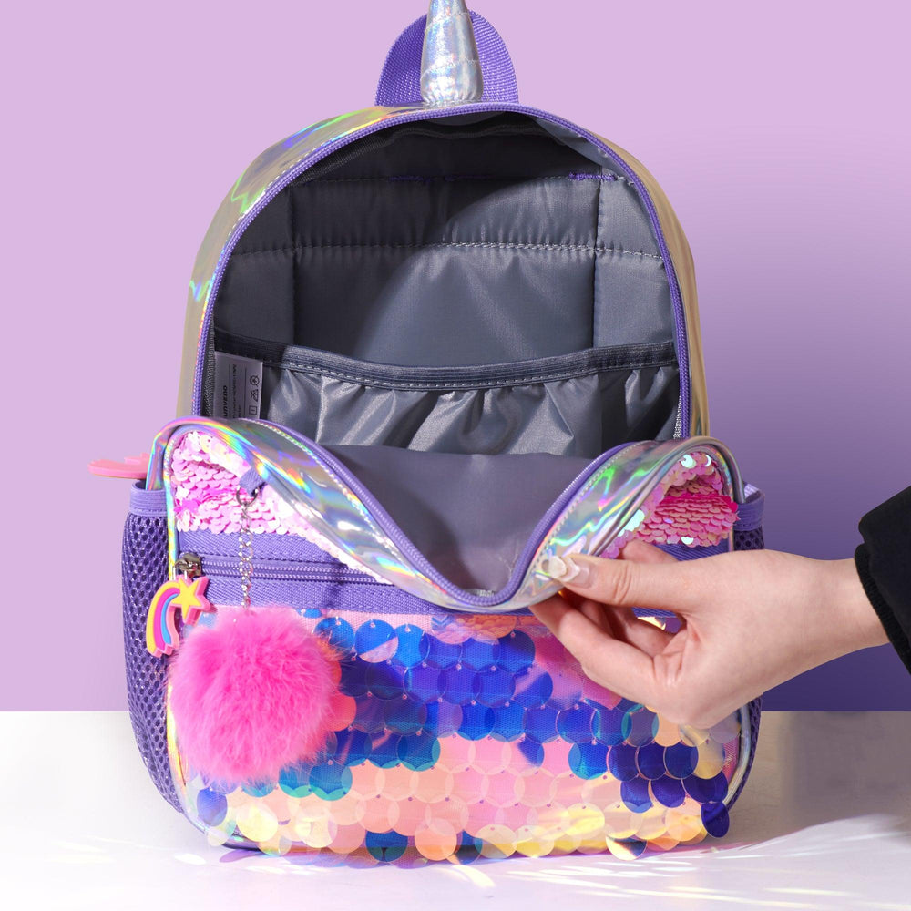Sparkling Unicorn Sequins Backpack - Brand My Case