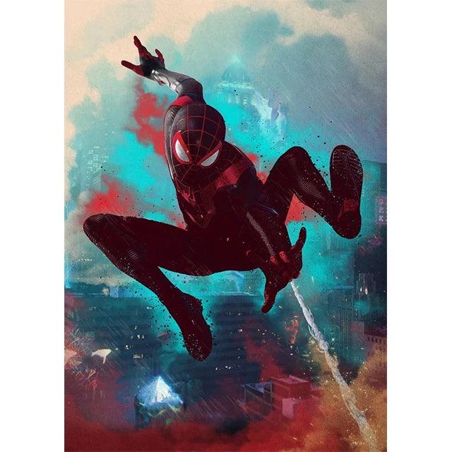 Spider-Man Marvel Movie Poster - Games Wall Art Print - Modern Home Decor - Brand My Case