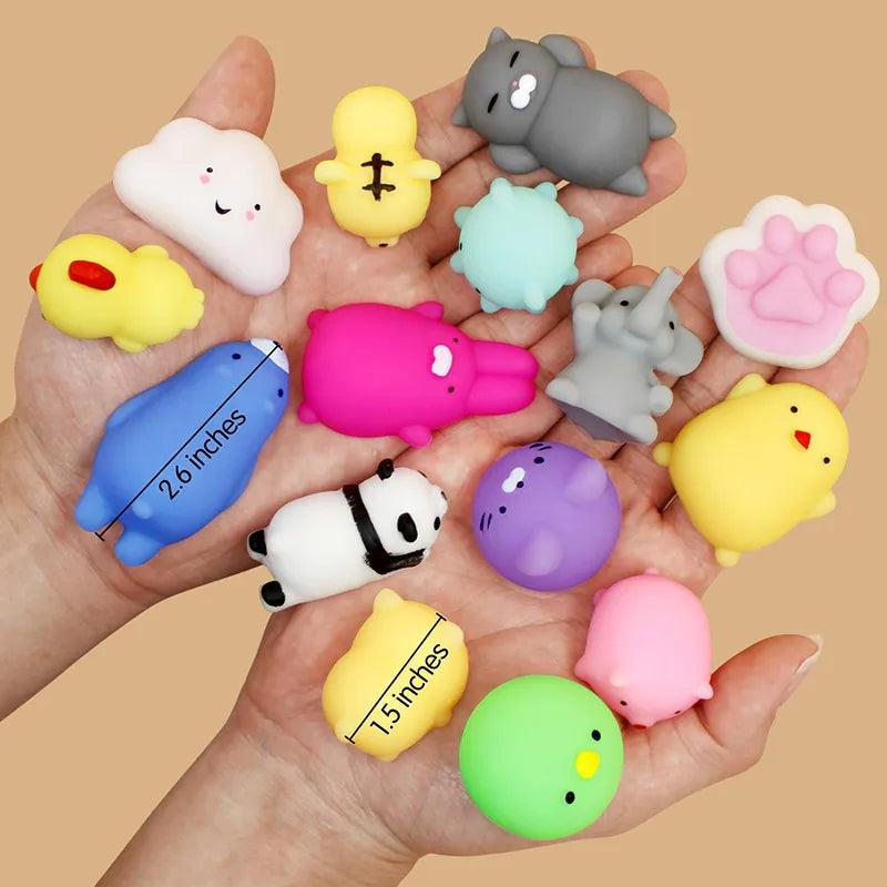 Squishy Fun Pack: 50pcs Kawaii Stress Balls for Kids - Brand My Case