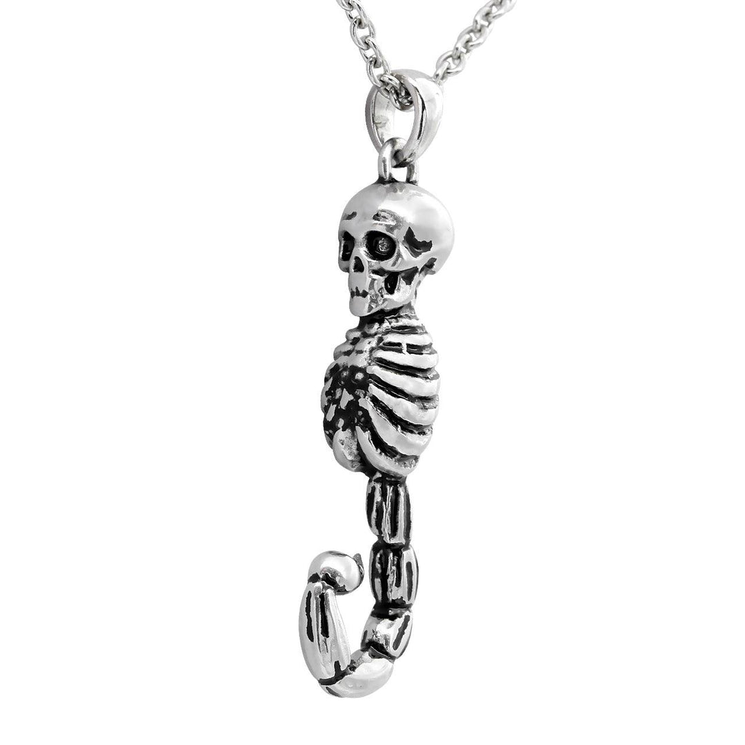 Steel Scorpion Skull Necklace - Brand My Case