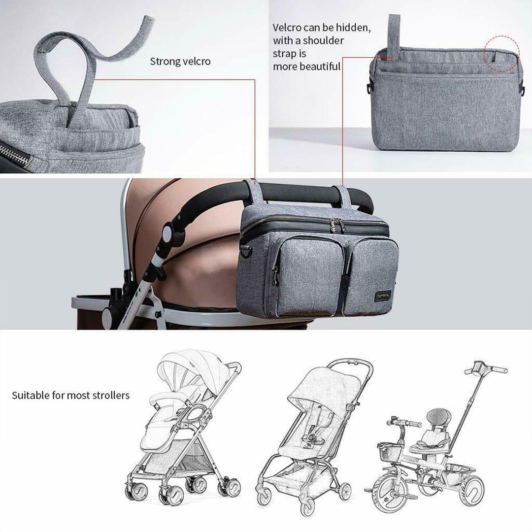 Stroller Organizer Caddy Bag - Brand My Case