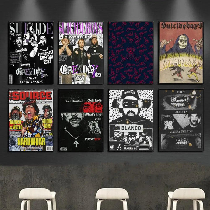 Suicide Boys Singer Posters - Retro Home Decor - Brand My Case