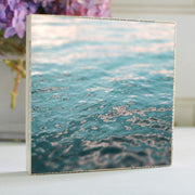 Sunset Water 5x5 Art Block - Brand My Case