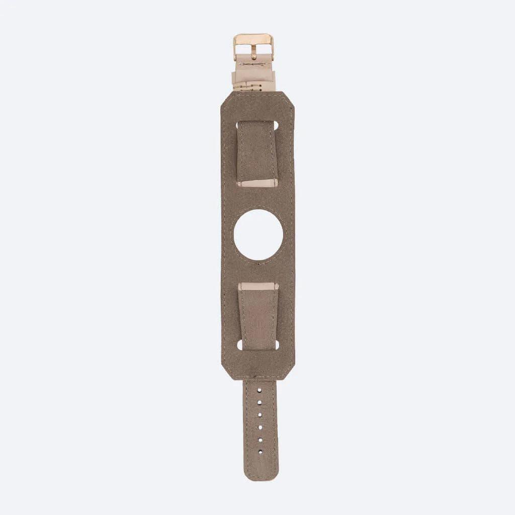 Swansea Cuff FitBit Leather Watch Straps - Brand My Case