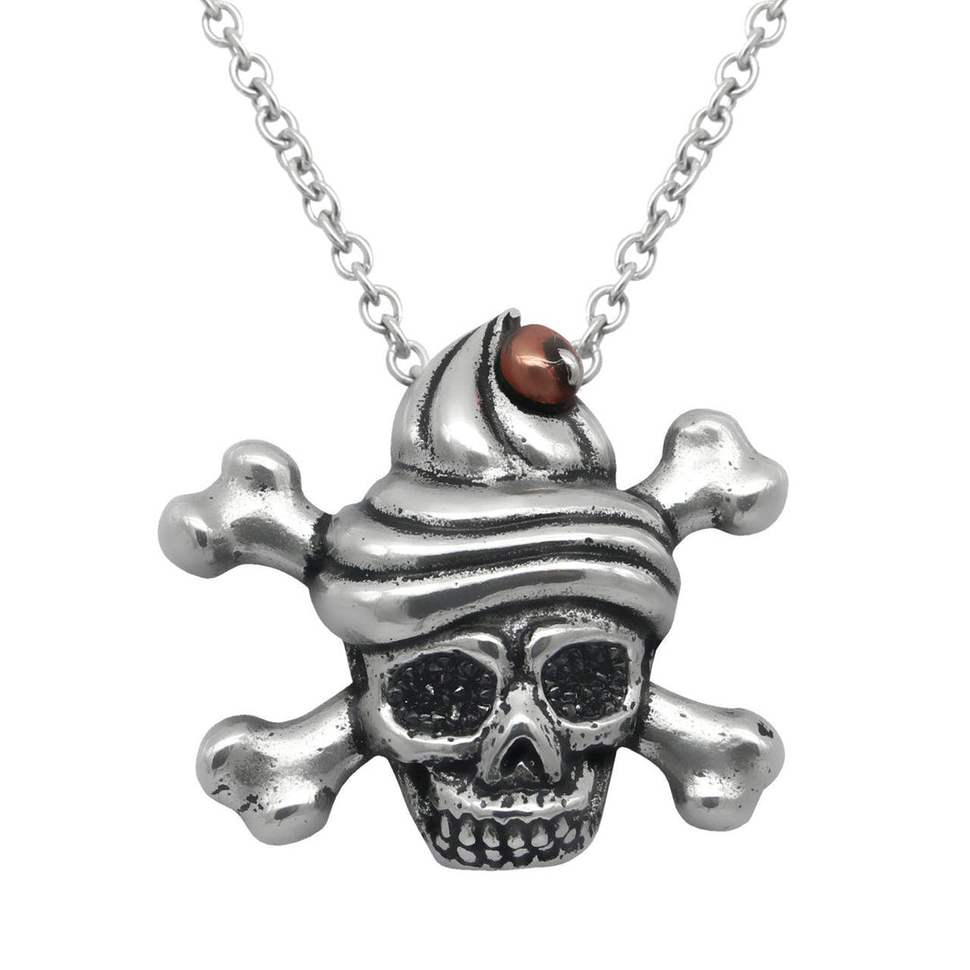 Sweet & Deadly Skull Necklace - Brand My Case