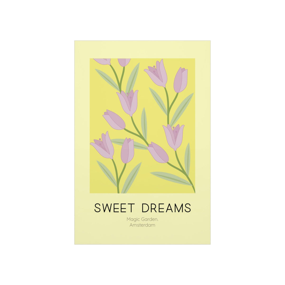 Sweet Dreams Tulip Poster - Brand My Case