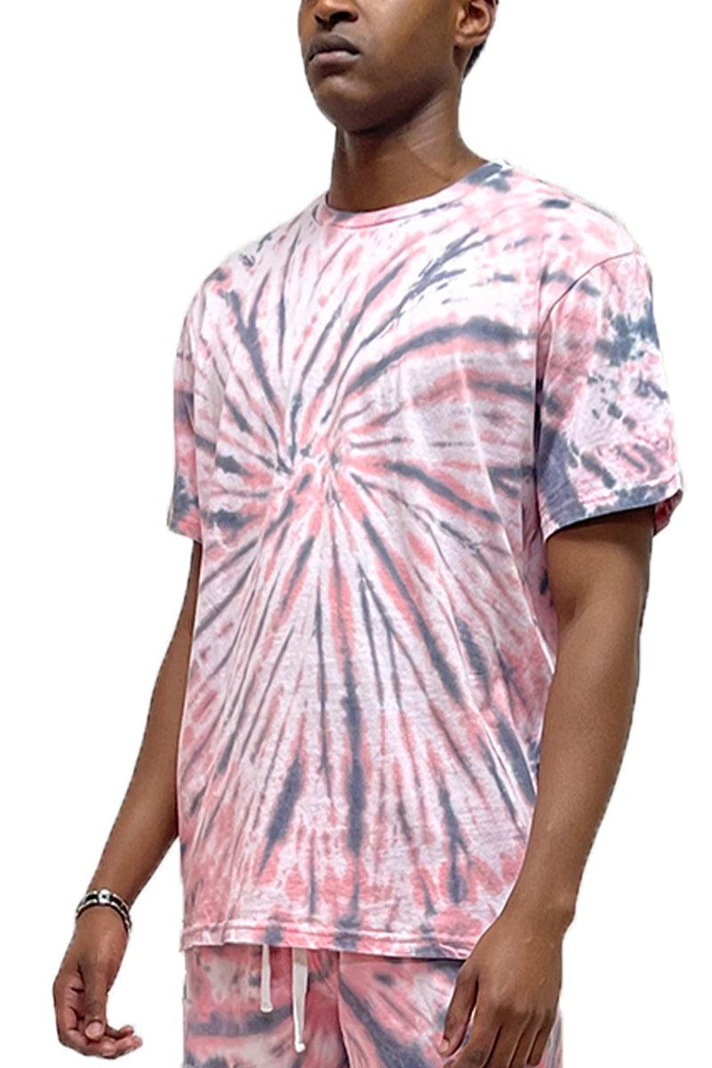 Swirl Tye Dye Tshirt and Short Set - Brand My Case