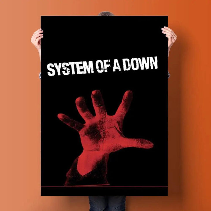 System of a Down Band Poster - Wall Art Gift - Room Decor - Brand My Case