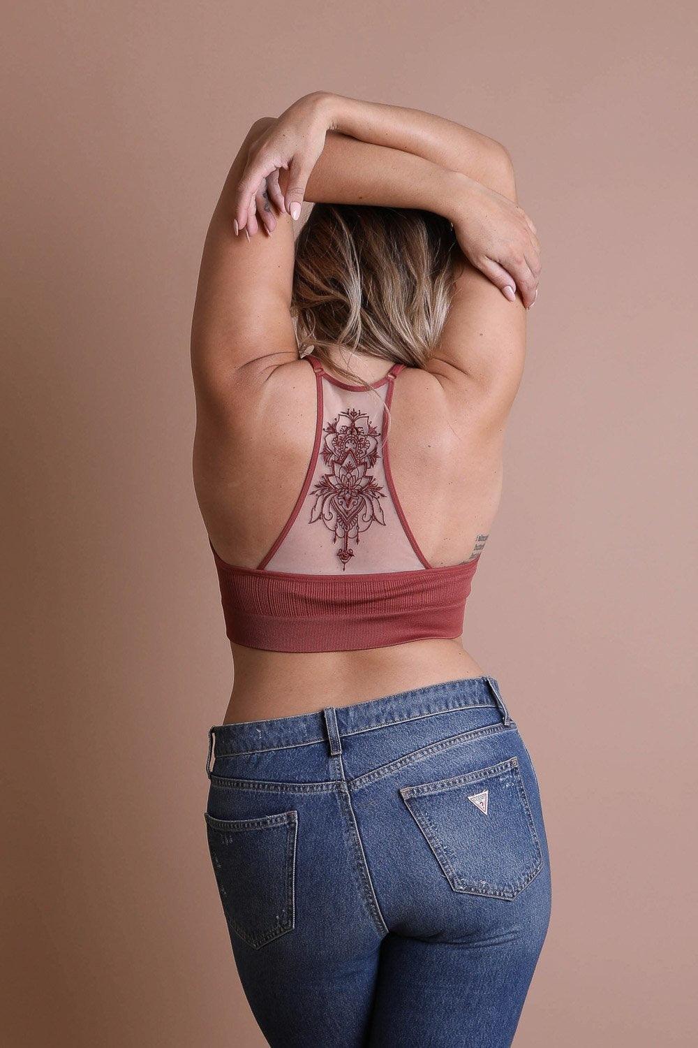 Tattoo Back Bralette - Brand My Case