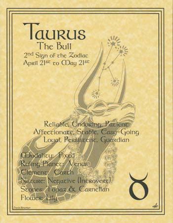 Taurus zodiac poster - Brand My Case