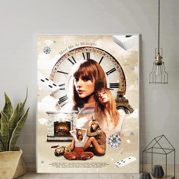 Taylor Swift Album Music Posters - Pop Singer Wall Art - Home Decor - Brand My Case