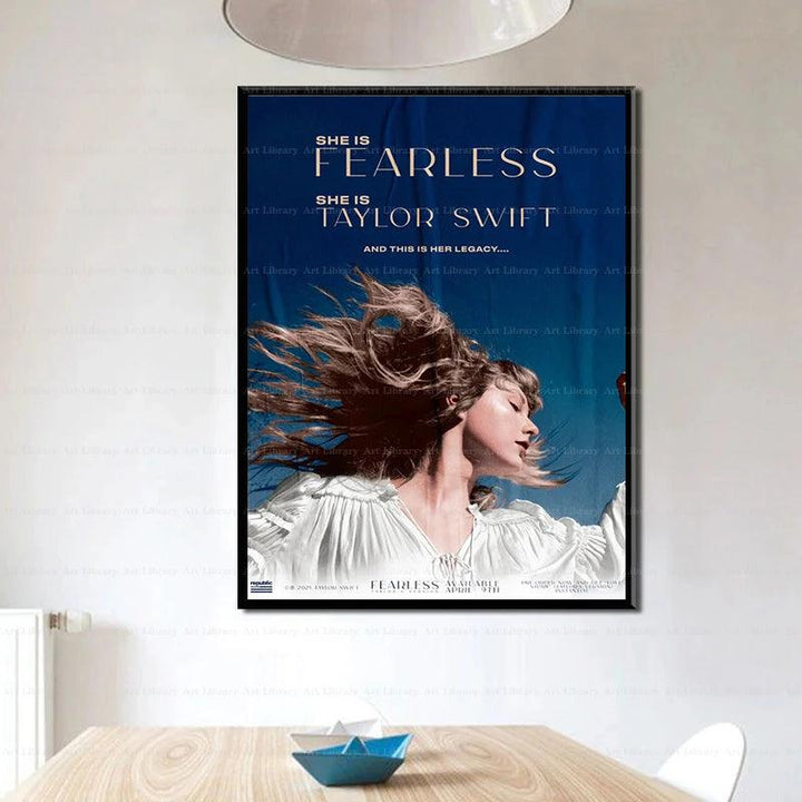 Taylor Swift Album Music Posters - Pop Singer Wall Art - Home Decor - Brand My Case