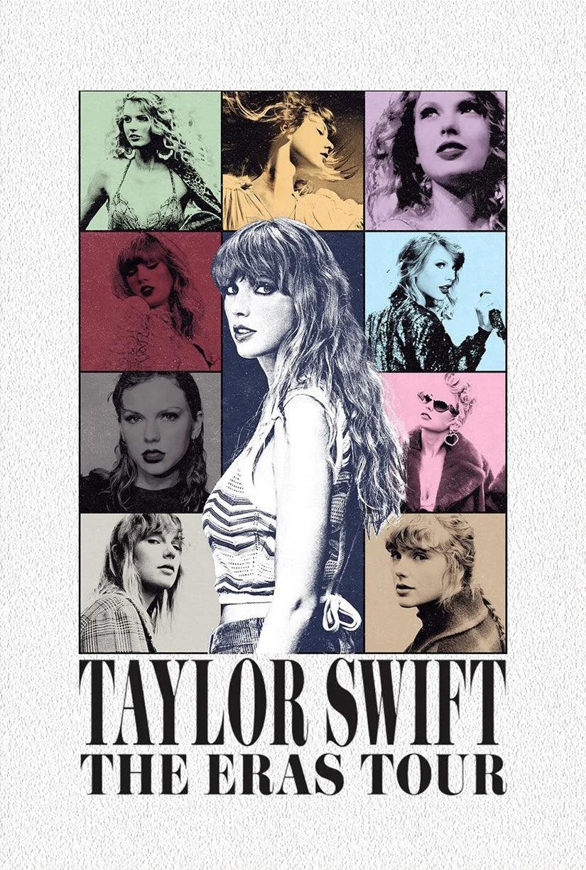 Taylor Swift Canvas Art Print - Contemporary American Singer Wall Art for Stylish Home Decor - Brand My Case