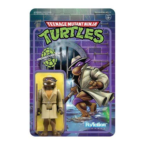 Teenage Mutant Ninja Turtles Undercover Donatello 3 3/4-Inch ReAction - Brand My Case