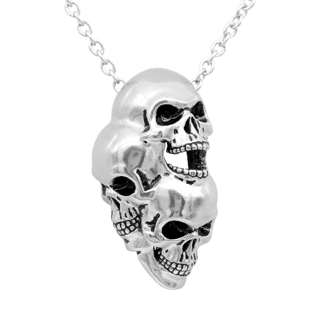 Three-Headed Skull Necklace - Brand My Case