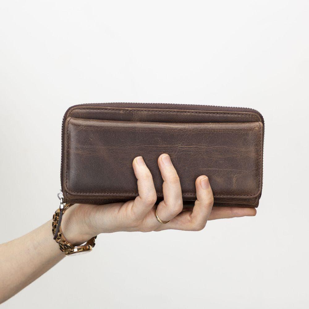 Tiago Women's Leather Wallet - Brand My Case