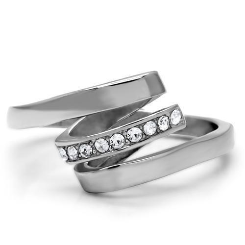 TK161 - High polished (no plating) Stainless Steel Ring with Top Grade - Brand My Case