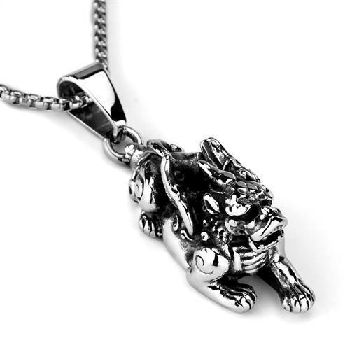 TK1998 - High polished (no plating) Stainless Steel Necklace with No - Brand My Case