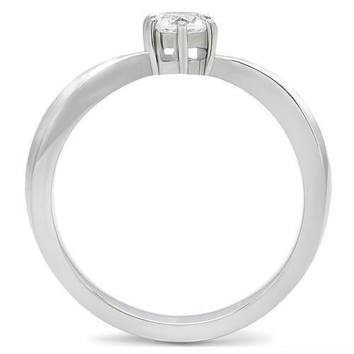 TK201 - High polished (no plating) Stainless Steel Ring with AAA Grade - Brand My Case