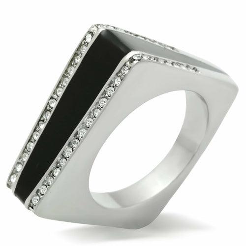 TK232 - High polished (no plating) Stainless Steel Ring with Top Grade - Brand My Case