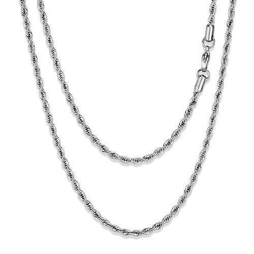 TK2434 - High polished (no plating) Stainless Steel Chain with No - Brand My Case